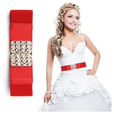 Trimming Shop Silver - Cinturón elástico para mujer Cover