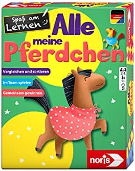 noris 606071865 Fun, Cooperative Horse Game with Learning Character, from 5 Years