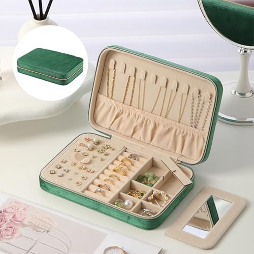 Boîte à bijoux polyvalente et étui de rangement compact pour protéger vos articles - 7