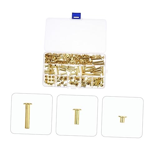Tornillos de encuadernación resistentes para manualidades de cuero y álbumes 4