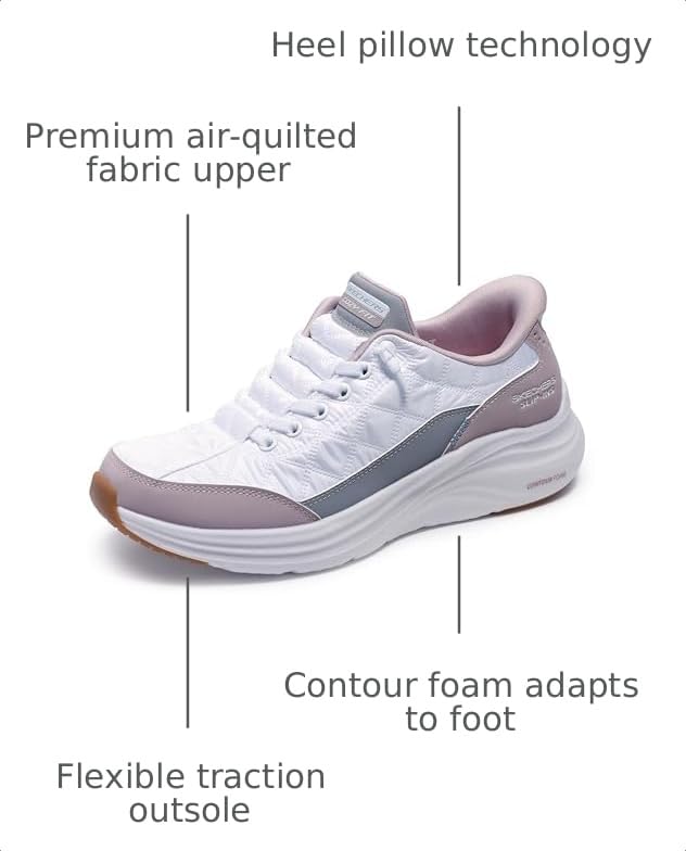 Image of Skechers Women's Contour Foam Cozy Fit Hands Free Slip-ins Sneaker