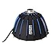 Amaran Light Dome 60 Bowens Mount Modifier,Size 60cm (2ft),Quick-Release Design with Grid,Two Difusion and Carrying Bag,Compatible with Amaran COB Lights and Other Bowens Mount fixtures