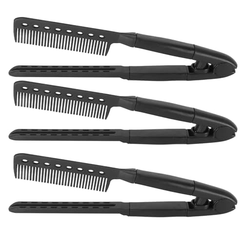 Peine alisador en forma de V para cabello miniatura 1