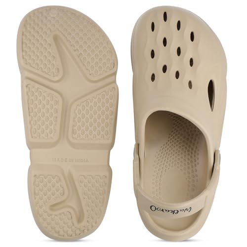 Image of WALKAROO Clogs for Men -Trendy|Lightweight and Comfortable |Stylish Slip-on Design|WC8721
