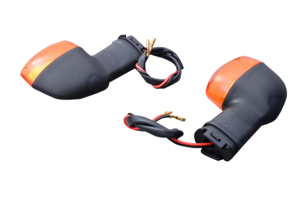 Paire De Clignotants Avant AVDB Pour Yamaha Fazer, YZF R6, R1 - Blanc Clair, Type Origine