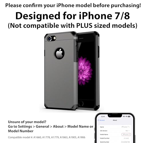 Impactstrong I7GUNMETAL For Iphone 7 Case/Iphone 8 Case thumb #2