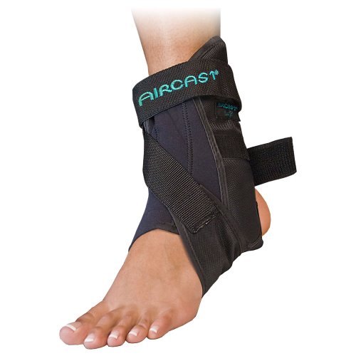 Aircast Airsport Ankle Brace for Chronic Ankle Instability - Durable and Comfortable, Large, Right