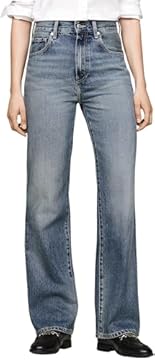 Tommy Hilfiger Donna Jeans Relaxed Bootcut Fit, Blu (Pat), 28W/32L