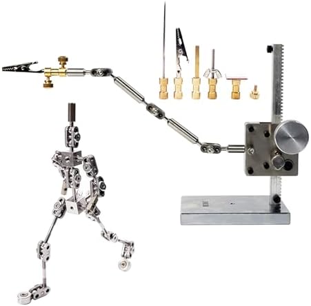 Stop Motion Animation Kit with Stainless Steel Adult Skeleton, DI...