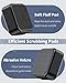 Pawfly Aquarium Magnetic Brush Fish Tank Glass Cleaner 1 Inch Mini Stain Scrubber Pads Aquarium Cleaning Tool for 1/5 Inch Thick Fish Tank up to 10 Gallons (Non-Floatable)