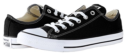 Converse Unisex Chuck Taylor All Star Low Top Black Sneakers - 9 Men 11 Women #TOP4