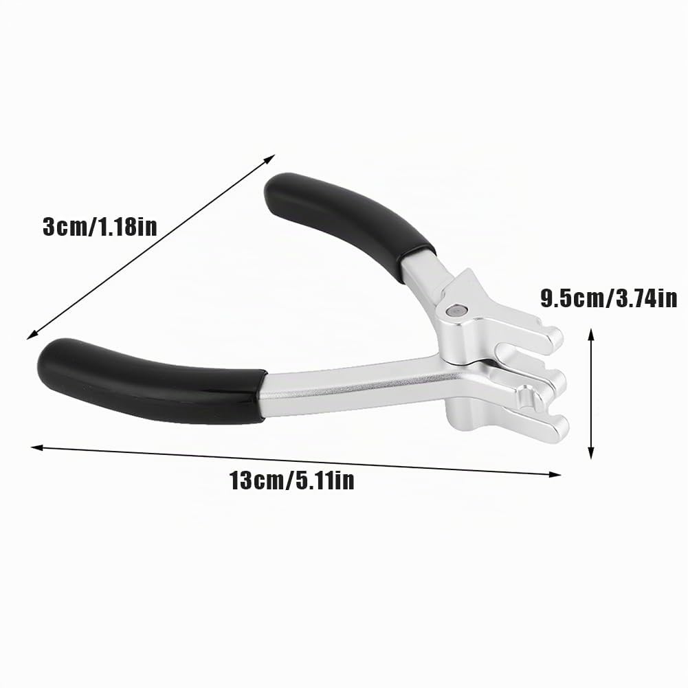 Bogenschießen D Loop Zange Pliers, Compoundbogen Bogenpresse Zubehör Bogensehne Ring Installationswerkzeug Bogenschützenherstellung Installation Anpassung Klemmung Multifunktions Zangen Schleife Nock