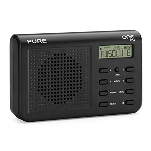 Pure One Mi Radio Portable Numérique Noir - Radios Portables (Portable, Numérique, Dab, 1 W, 6,35 cm (2.5