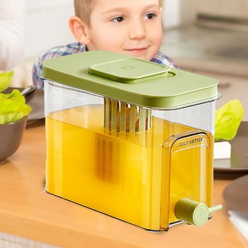 Récipient à thé avec cônes d'infusion et distributeur de boissons froides - 4
