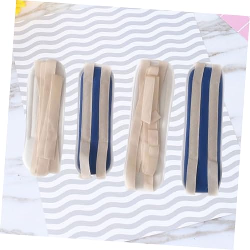 Healeved 4 Pcs mãos cintas de retenção de pés banda de restrições de braço restrições de perna restr