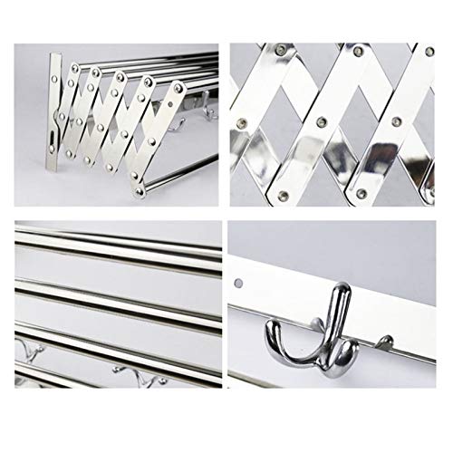 Rack de serviette mural haut de gamme en acier inoxydable durable - 5