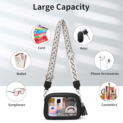 FALAN MULE Crossbody Bags for Women Trendy Vegan Leather Hobo Purses Shoulder Handbags3