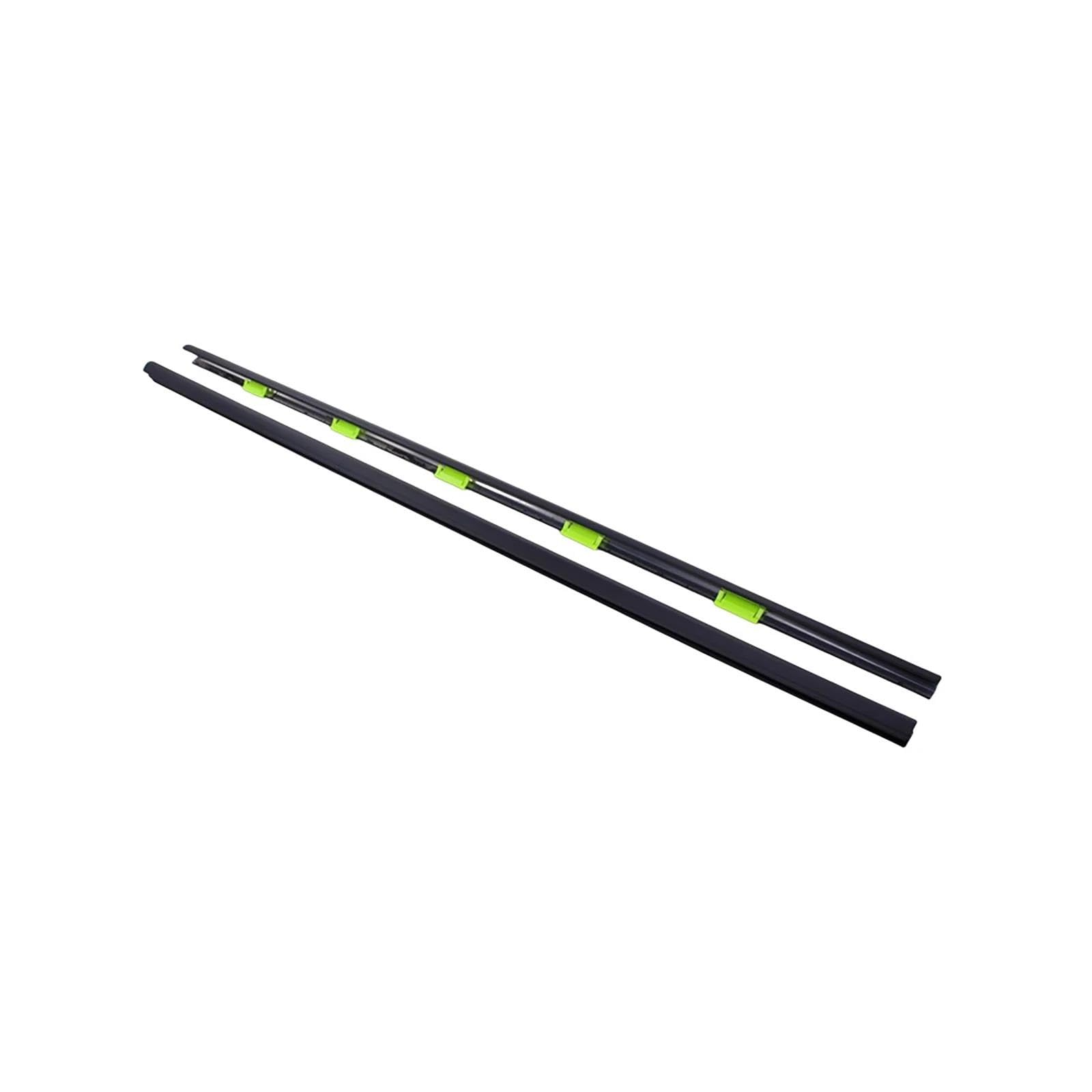 Snwdbh One Color 2Pcs/Set Car Side Window Sealing Strip For Civic Ek 1996-2000 Door Glass Waterproof Pressure Belt Weatherstrip Molding Trim Exterior Belt