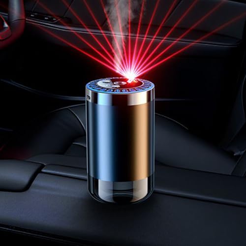 Diffuseur d'aromathérapie voiture brume ultrasonique nomade réglable