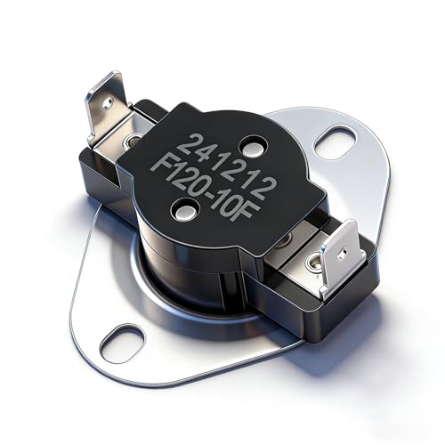 Snap Disc Thermostat Switch, Snap Disc Fan Control Compatible with Travis Lopi Pioneer PS Pellet and Wood Stove Fan Sensors, Direct Replacement for Fireplace Insert Thermostats, 1 Pack