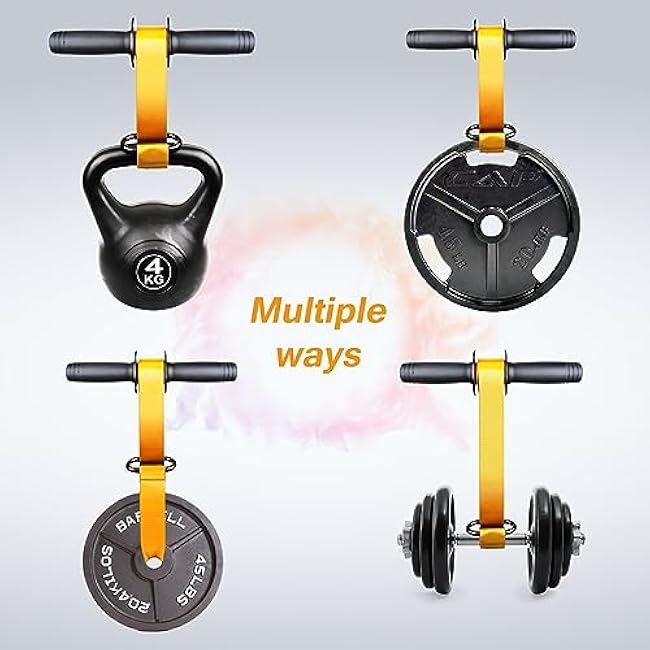 VAIIO Forearm Strengthener and Wrist Roller with Quick Locking Mechanism - Durable PVC Anti-Slip Grip Handles - Perfect for Men and Women - Ideal for Hand, Wrist, and Forearm Strength Training