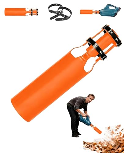 Leaf Blower Air Booster Universal Blower Air Booster Attachment High-Speed Cyclone 2X Leaf Blower Extension Fits 2-4 Inch Nozzle Lawn and Yard Cleanup Artifact (1PCS)