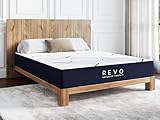 REVO SLEEP Gel Memory Foam Mattress, 10-Inch Queen – Cooling Gel Foam Bed with Contouring Support, Pressure Relief & Breathable Comfort – Balanced Feel for All Sleepers