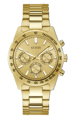 Guess Men’s Sport Casual Multifunction 42mm Gold-Tone Watch