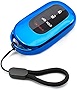 MECHCOS Compatible with 2022 Honda Accord Civic Blue TPU Key Fob Cover Case Remote Holder Skin Protector Keyless Entry Sleeve Accessories