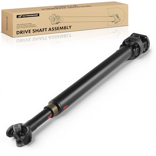 A-Premium Front Drive Shaft Driveshaft Assembly Compatible with Ford F-250 Super Duty, F-350 Super Duty 1999-2001, Excursion 2000, Automatic Transmission 4WD, 5.4L 6.8L, Replace#5C3Z4A376A, Prop Shaft