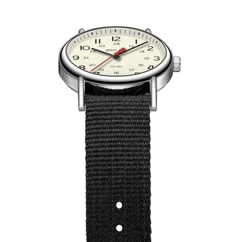 Gosasa Men’s Military Watch Unisex Easy to Read Waterproof Watch with Nylon Strap, Full Numerals Dial3