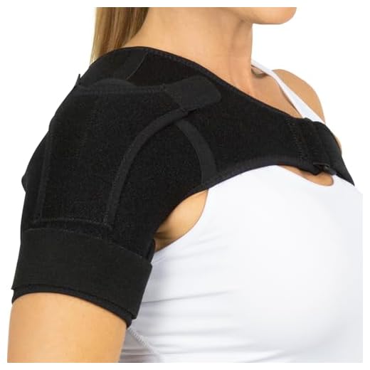 Vive Shoulder Stability Brace - Injury Recovery Compression Support Sleeve - for Rotator Cuff Injuries, Arthritis, Sprain, Dislocation, PT - Targeted Inflammation Pain Relief