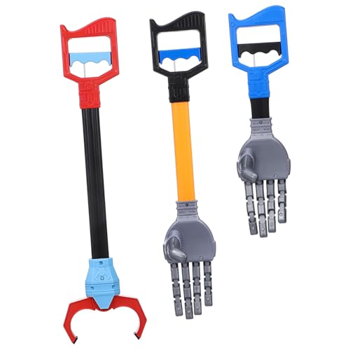 DECHOUS Hand Toy 3pcs Robot Arm Grabber Educational Toy for Boys and Girls Fine Motor Skills Development Versatile Grabbing Tool