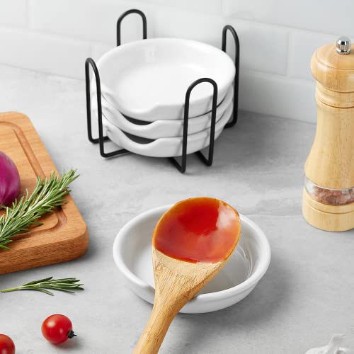 Gencywe SDFRR 4 Pack Ceramic Spoon Rest thumb #4