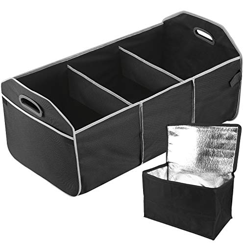 Primetrendz New Portable And Collapsible Trunk Organizer With Bonus Cooler Tm #TOP18