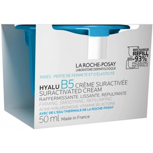 La Roche-Posay Hyalu B5 Suractivated Anti-wrinkle Firming Cream Refill with 3 forms of Hyaluronic Acid, Vitamin B5 and Ectoin