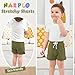 NARPLO Baby Toddler Boy Shorts Summer Casual Infant Boys Pull On Elastic Waist Athletic Fashion Solid Shorts with Pockets Green