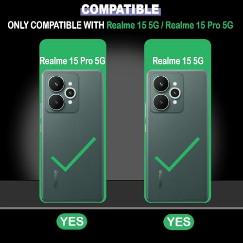 Image of Shockproof Case for Realme 15 5G / 15 Pro 5G | Full Camera Protection | TPU Flexible Back Cover for Realme 15 5G / 15 Pro 5G (Matte Black)
