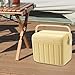 Menolana Insulated Cooler Box Ice Box with Handle Personal Ice Retention Cooler Container for Travel Fishing Barbecue Commercial Party, Yellow
