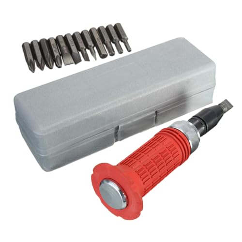Tournevis à percussion robuste en acier inoxydable pour les vis bloquées
