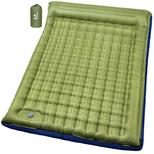 Pretyw Double Sleeping Pad for Camping - 5.5" Ultra-Thick Camping