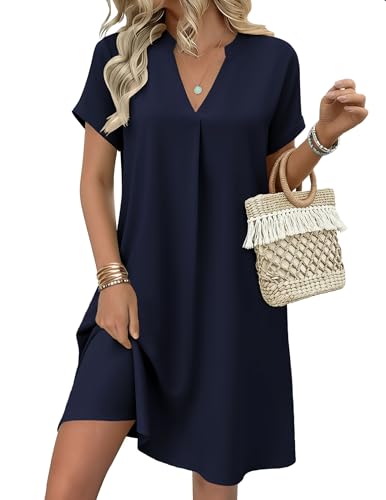Zeagoo Business Casual Dress for Women Swimsuit Coverups Shift Casual
