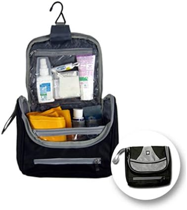 Anne McAlpin sm/md Hanging Toiletry Storage Kit Bag Personal Organizer for Travel and Everyday use