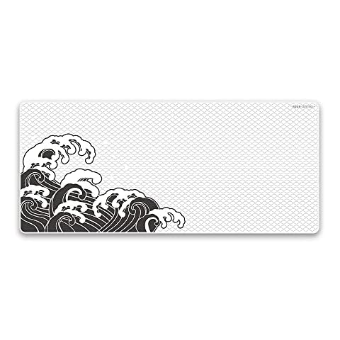 X-Raypad Aqua Control+ Wave Gaming Mouse Pad, Ultra-High Precision Mouse Pad with Perfect Speed and Control Capability, Designed for Fps Players with Low DPI Requirements (AC+ Wave Storm, 900*400*4mm) Cover