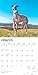 Greyhounds | 2026 12 x 24 Inch (Hanging) Monthly Square Wall Calendar | Plastic-Free | BrownTrout | Animals Dog Breeds