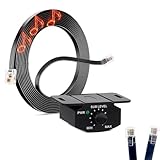 Universal Bass Knob for Amp – 6-Pin Subwoofer Volume Control with 13FT Extension Cable, Compatible with Most Car Amplifiers, Copper Core, Easy Install, Compatible with Most Car Audio Systems