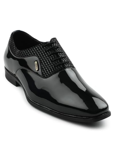 Image of Liberty Fortune A998-07 Formal Lacing Oxford Shoes for Men with TPR Sole | PU Outsole | Comfortable & Lightweight | Cushioned Footbed | Durable & Trendy Design
