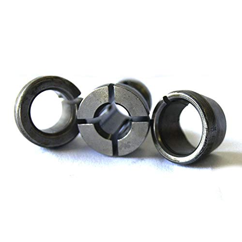 KATSU Mandrini a Pinza 6mm 8mm 10mm Metrico 3 Pezzi Adattatore per Mandrino a Pinza, per Router Trimmer Incisione Fresatrice Elettrica Legno