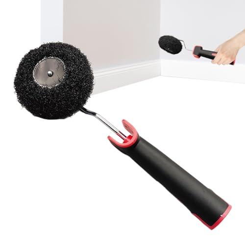 Cepillo de pintura de rodillo, herramienta de bordeador de esquina, rodillos de pintura para pintar paredes, para techo, pared, casa, interior, cocina, baño, muebles, interior del hogar