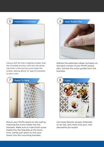 Image of ArtToFrames Easy-to-Hang Wall Mounted Framing Hardware for Picture Frames - 2 Pack